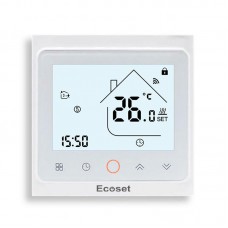 Программируемый  терморегулятор  Ecoset AC603H (цвет белый)
